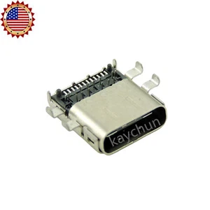 Type-C USB Charging Port For HP Chromebook 15-DE0523DX 15-DE0577WM DC Power Jack - Imagen 1 de 10