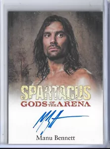Spartacus Götter der Arena Autogrammkarte Manu Bennett als Crixus JSC - Bild 1 von 2