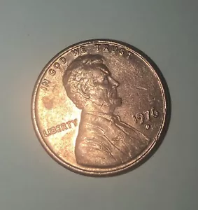 1976 D Lincoln Memorial Penny Rare - Picture 1 of 3