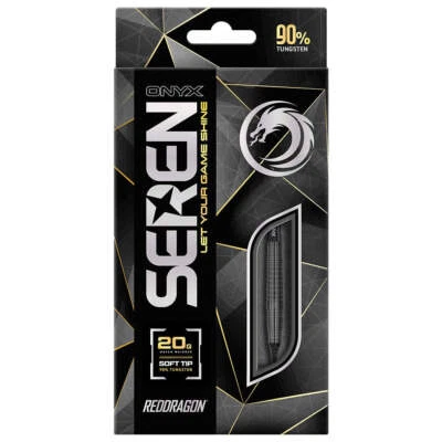 Red Dragon Seren 4 Onyx Soft Tip Darts - image 1 of 3