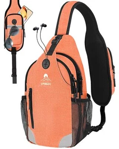 Sling Bag for Men Women Crossbody Hiking Daypack/Chest Bag/Shoulder Bag Small... - Picture 1 of 8