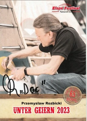 Przemyslaw Rozbicki sign. Autogrammkarte Karl May Festspiele Elspe 2023 Winnetou - Bild 1 von 2