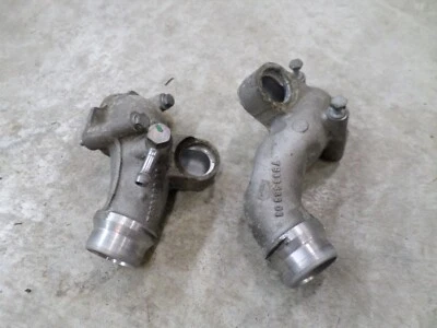 06-10 Bmw E63 M5 M6 Motor Derecho Izquierdo Refrigerante Conector Tubo S85 OEM con pernos Foto 1 de 4