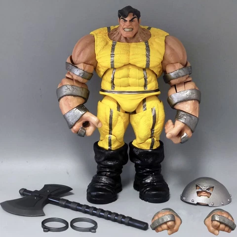 Juggernaut Prison Outfit With Axe and Handcuff X-Men Collectible Model Toy New Cover