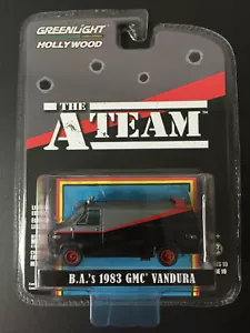 GREENLIGHT Hollywood Series 19 - A TEAM - B.A.'s 1983 GMC Vandura Van - 1:64 - Picture 1 of 2