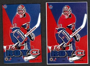 1995-96 Pro Mags Patrick Roy, Montreal Canadiens Oversized Proof, & Magnet Mint - Bild 1 von 3