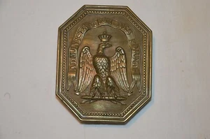 PLAQUE ADMINISTRATION DES FORÊTS SECOND EMPIRE-NAPOLEON III-FORESTIERS EN 1870 - Picture 1 of 2