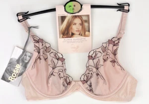 M&S Rosie for Autograph Iris Non Padded Plunge Bra Size 34B Pink BNWT - Picture 1 of 4