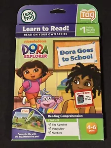 NEW Leap Frog Tag Hardcover Book - Dora Goes To School NEW - Picture 1 of 3