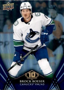 Brock Boeser 2024/25 Tim Hortons 10th Edition Card #110 Vancouver Canucks - Bild 1 von 2