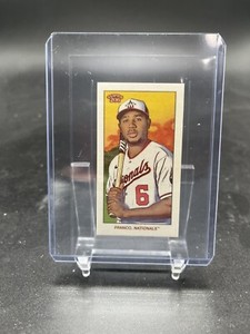 MAIKEL FRANCO 2022 Topps 206 T206 Wave 1 BLANK BACK PARALLEL Nationals SP