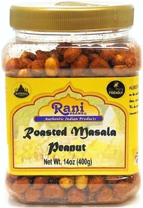 Rani geröstete Masala Erdnüsse 14oz (400g) PET Glas - Bild 1 von 6