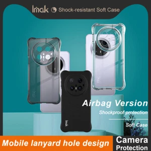 IMAK For Huawei Mate 70 Pro+ Shockproof Airbag Sandy Matte Clear Soft Case Cover - Picture 1 of 15
