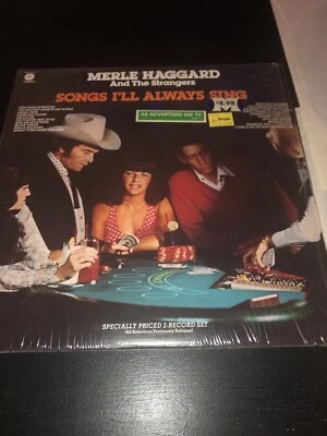 Songs I'll Always Sing Merle Haggard And the Stranger DOUBLE VINYL LP ALBUM 1977 - Image 1 of 4
