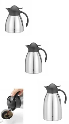 Caraffa Termica Bricco Portatile Caffè, Thè Caldo Acciaio Ø 14,5 cm Catering - Immagine 1 di 2