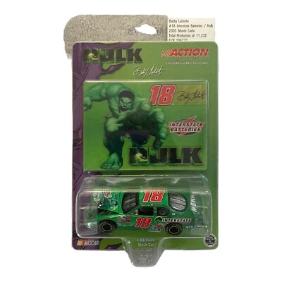 2003 Action Bobby Labonte Hulk 1/24 Chevy Monte Carlo GM 1 of 11232 104271 New - Image 1 of 2