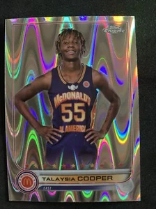 2021-22 Topps Chrome Mcdonalds All American Ray Wave SP #75 Talaysia Cooper - Picture 1 of 2