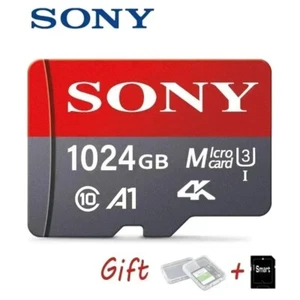 SONY Micro SD TF Card Mini 1TB Memory Card Class 512GBHigh Speed Cartao D - Picture 1 of 11