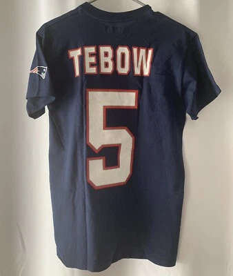 Nike NFL New England Patriots TIM TEBOW #5 Talla Pequeña Foto 1 de 4