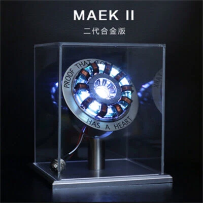 MK2/MK1 Iron Man Arc Reactor Proof that Tony Stark Heart LED Chest Lamp Light  - Image 1 of 4