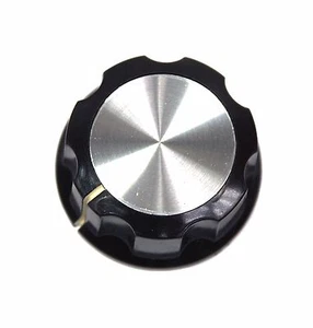 50pz Manopola tonda in plastica bachelite tipo vite RN-99C misura=φ33x29,6x16mm foro=φ6,4mm - Foto 1 di 5