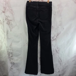 Spanx Jeans Damen Small Schwarz Everywear Flare Denim Jeans High Rise Weite 20326R - Bild 1 von 12