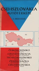 Csehszlovakia autoterkepe = Ceskoslovensko. Automapa [1:800 000] - Picture 1 of 1