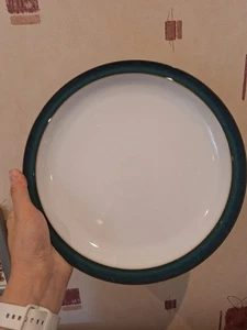 Denby - Greenwich - Dinner Plate - 26cm diameter - Dark Green - Stoneware - Picture 1 of 4