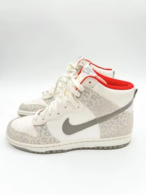 Tênis Nike Dunk High Skinny Feminino Tamanho 9 Leopardo Sunburst 429984-102 RARO🔥 - Imagem 1 de 4