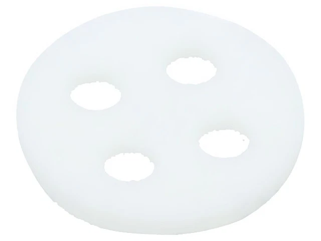 5X 104-020 Distanzmuffe LED ØAußen: 5,1mm L: 0,9mm weiss BIVAR - Bild 1 von 1