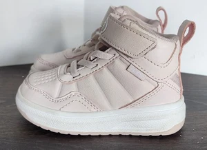 Baby Girls Pink AND1 High Top Basketball Sneakers Tennis Shoes Toddler size 5 - Picture 1 of 8