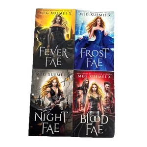 Blood Fae Night Fae Frost Fae Fever Fae Books #1-4 Set Series Meg Xuemei X - Imagen 1 de 14