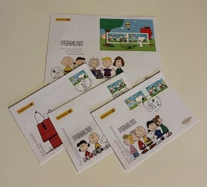 SELTEN  BRD 2018 FDC, Komplettsatz SNOOPY und Die Peanuts-Rasselbande RAR - Bild 1 von 1