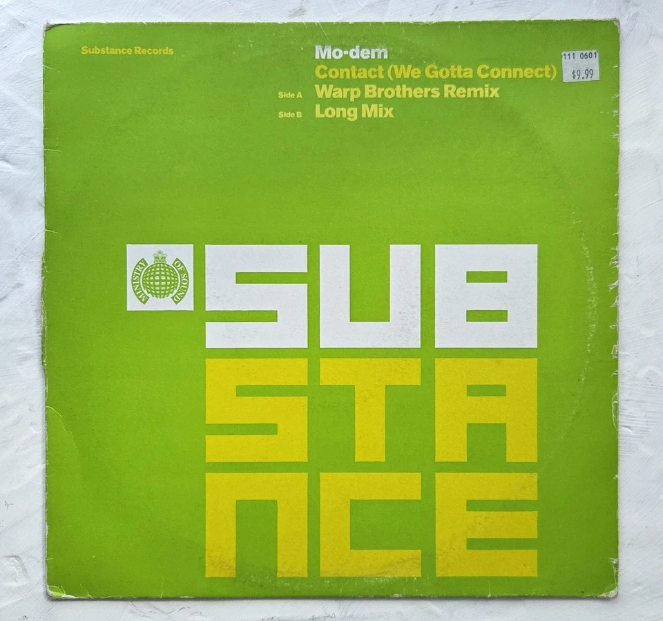 MO-DEM - Contact (We Gotta Connect) - 2000 UK 2-track 12" Vinyl Single Ministry - Image 1 of 4