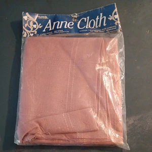 Anne Cloth 18 Count Afghan Pink Rose Cross Stitch Embroidery 58" Wide 1.25 Yard - Picture 1 of 2