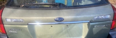 Subaru Legacy Outback 2005-2009 puerta levadiza trasera acabado maletero moldura verde Foto 1 de 4