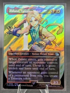 Zidane, Tantalus Thief - SURGE FOIL - Showcase - Final Fantasy - MTG - IN HAND - Picture 1 of 2