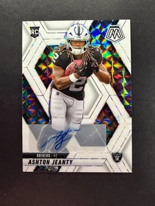 Ashton Jeanty 2025 Panini Mosaic Rookie Auto White /25 #345 READ - Picture 1 of 5