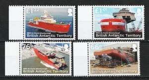 2018 BAT British Antarctic Territory Sc# 563-66, HMS Attenborough. MNH Cv$9.50 - Picture 1 of 1