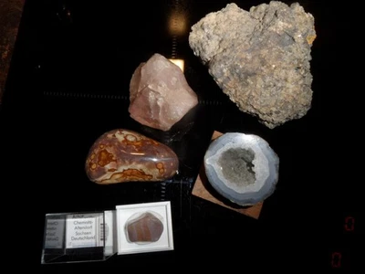 Mineralien - Steine - kleines Konvolut - Bild 1 von 4