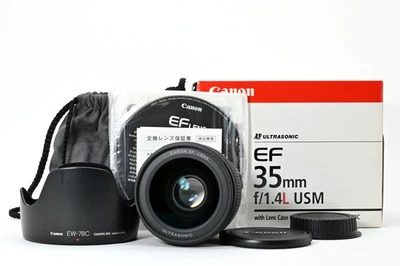 [MINT] Canon EF35mm f/1.4 L USM ULTRASONIC Wide Angle used AF Lens From JAPAN - Image 1 of 4