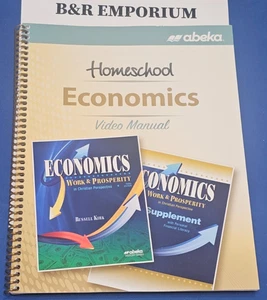 Abeka 12th Grade: Homeschool Economics Video Manual - (2024 Pensacola CC) - Picture 1 of 7