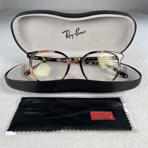 Gafas Ray-Ban RN5397 ELLIOT 8173 monturas redondas tortuga solo usadas en excelente estado - Imagen 1 de 19