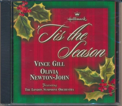'Tis The Season by Vince Gill & Olivia Newton-John (CD, 2000, Hallmark) New - Image 1 of 2