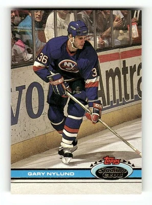 1991-92 Stadium Club Hockey 163 Gary Nylund BXCP14 - Image 1 of 2