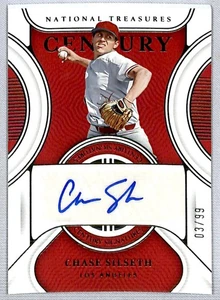 Chase Silseth 2022 Panini National Treasures Century Signatures Auto /99 #CS-CS - Picture 1 of 2