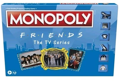 New Monopoly Friends TV Series Edition Board Game Hasbro Joey Rachel Chandler - Image 1 of 2
