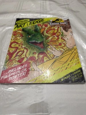Jurassic Park 30th Anniversary Crayola Art with Edge 28 Coloring Pages & Poster - Image 1 of 2