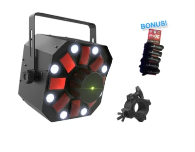 Chauvet DJ Swarm 5 FX ILS 3-in-1 LED light with O-Clamp + Cable Wraps - Image 1 of 4