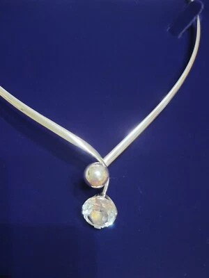 Collana Vintage Alton Anni 60 In Argento - Immagine 1 di 4